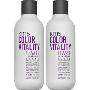 KMS ColorVitality Blonde Shampoo 300ml Double KMS ColorVitality Blonde Shampoo 300ml Double