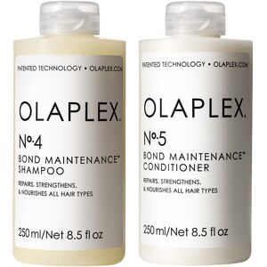 Olaplex Bond Maintenance No. 4 Shampoo 250ml & No. 5 Conditioner 250m Olaplex Bond Maintenance No. 4 Shampoo 250ml & No. 5 Conditioner 250m
