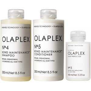 Olaplex Shampoo 250ml, Conditioner 250ml & Hair Perfector 100ml Pack Olaplex Shampoo 250ml, Conditioner 250ml & Hair Perfector 100ml Pack