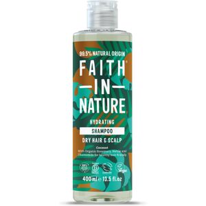 Faith In Nature Organic Coconut Shampoo, Hydrating for Dry Hair & Scalp, Vegan & Faith In Nature Organic Coconut Shampoo, Hydrating for Dry Hair & Scalp, Vegan &