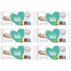 Pampers Sensitive 81687204 Baby Wet Wipes 52 pc(s) (Wet Baby Wipe, Plastic Bag, Pampers Sensitive 81687204 Baby Wet Wipes 52 pc(s) (Wet Baby Wipe, Plastic Bag,