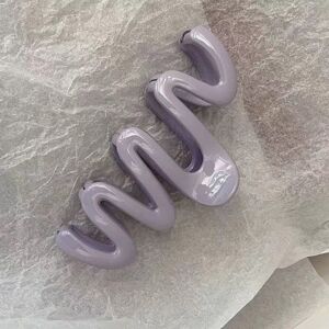 penghui-toys (Purple) Strong Hold Hair Claw Clip for All Hair Types penghui-toys (Purple) Strong Hold Hair Claw Clip for All Hair Types