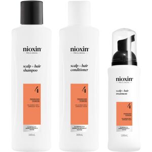 Nioxin Scalp + Hair Thickening System 4 Loyalty Kit - Hair Thickening System for Nioxin Scalp + Hair Thickening System 4 Loyalty Kit - Hair Thickening System for