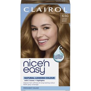 Clairol Nice'n Easy Crème, Natural Looking Oil Infused Permanent Hair Dye, 6.5G Clairol Nice'n Easy Crème, Natural Looking Oil Infused Permanent Hair Dye, 6.5G