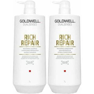 Living Proof Goldwell Dualsenses Rich Repair Restoring Shampoo 1000ml & Rich Repair Living Proof Goldwell Dualsenses Rich Repair Restoring Shampoo 1000ml & Rich Repair