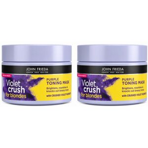 John Frieda Violet Hair Mask 250ml-2PK John Frieda Violet Hair Mask 250ml-2PK
