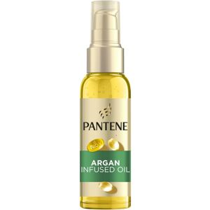 Pantene Pro-V Smooth & Sleek Argan Infused Hair Oil 100ml for Frizzy, Dull Hair, Pantene Pro-V Smooth & Sleek Argan Infused Hair Oil 100ml for Frizzy, Dull Hair,