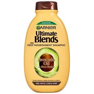 3 x Garnier Ultimate Blends Avocado Oil & Shea Butter Shampoo 300ml 3 x Garnier Ultimate Blends Avocado Oil & Shea Butter Shampoo 300ml