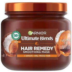 6 x Garnier Ultimate Blends Hair Remedy Smoothing Mask 340ml 6 x Garnier Ultimate Blends Hair Remedy Smoothing Mask 340ml