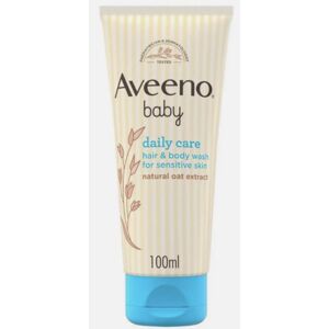 Aveeno Baby Hair & Body Wash Daily Care 100ml – Gentle Cleanser for Newborn & Se Aveeno Baby Hair & Body Wash Daily Care 100ml – Gentle Cleanser for Newborn & Se