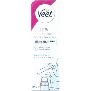 Veet Bikini and Underarm Hair Removal Cream, 100ml Veet Bikini and Underarm Hair Removal Cream, 100ml