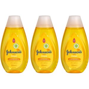 Johnson's Baby Shampoo 200 ml – Pure & Gentle Care – Pack of 3 Johnson's Baby Shampoo 200 ml – Pure & Gentle Care – Pack of 3