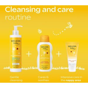 Weleda Baby Shampoo & Body Wash, Baby Bath, Kids Shampoo & Wash, Sensitive Calen Weleda Baby Shampoo & Body Wash, Baby Bath, Kids Shampoo & Wash, Sensitive Calen