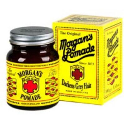 Morgan's Pomade 100g: Gradually darkens grey hair, suitable for all hair types, Morgan's Pomade 100g: Gradually darkens grey hair, suitable for all hair types,