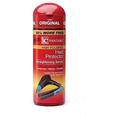 Fantasia IC Heat Protector Straightening Serum, 2 Ounce – Made in USA, Shields H Fantasia IC Heat Protector Straightening Serum, 2 Ounce – Made in USA, Shields H
