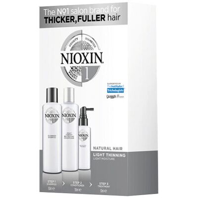 Nioxin System 1 Hair Care Kit - Light Thinning Nioxin System 1 Hair Care Kit - Light Thinning