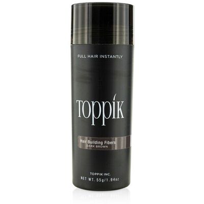 Toppik Dark Brown Hair Building Fibers - 55g - Thin Hair Solution Toppik Dark Brown Hair Building Fibers - 55g - Thin Hair Solution