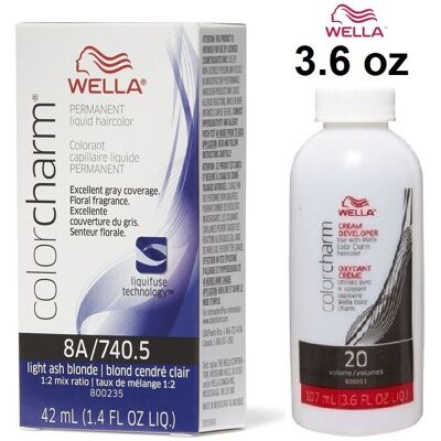 Wella - Color Charm - 8A+ Developer - Permanent Hair Dye Wella - Color Charm - 8A+ Developer - Permanent Hair Dye