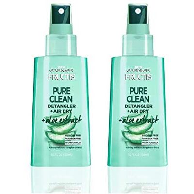 Garnier Fructis Pure Clean Detangler + Air Dry, 5 fl. oz. Garnier Fructis Pure Clean Detangler + Air Dry, 5 fl. oz.