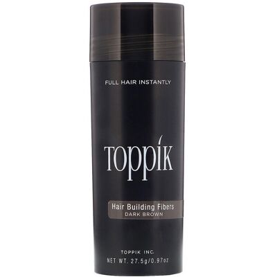 Toppik Hair Fibres - Dark Brown - 27.5g - Hair Thickening Toppik Hair Fibres - Dark Brown - 27.5g - Hair Thickening