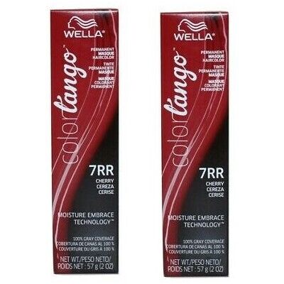 (7RR – pack of 2) Wella Color Tango 7RR Cherry Permanent Haircolor (7RR – pack of 2) Wella Color Tango 7RR Cherry Permanent Haircolor