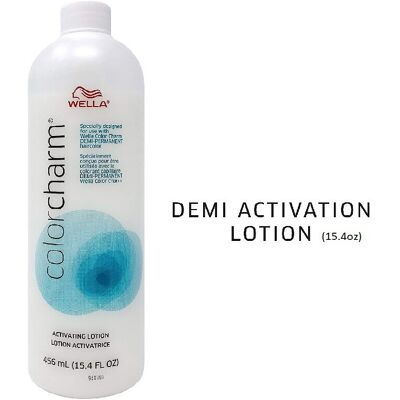 (Activating Lotion (15.4oz)) Wella Color Charm 6G Dark Golden Blonde Demi – Perm (Activating Lotion (15.4oz)) Wella Color Charm 6G Dark Golden Blonde Demi – Perm