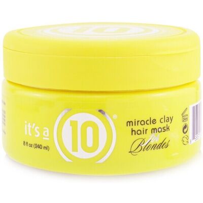 It's a 10 Miracle Clay Hair Mask - Blonde - Deep Conditioning It's a 10 Miracle Clay Hair Mask - Blonde - Deep Conditioning