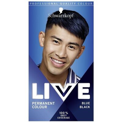 Schwarzkopf - Live - Blue Black - 090 - Hair Dye Schwarzkopf - Live - Blue Black - 090 - Hair Dye