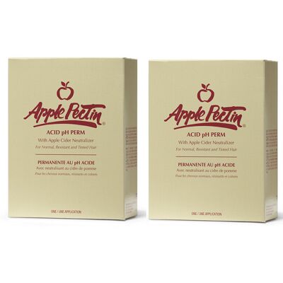 (2pks) Apple Pectin Acid pH Hair Perm (2pks) Apple Pectin Acid pH Hair Perm