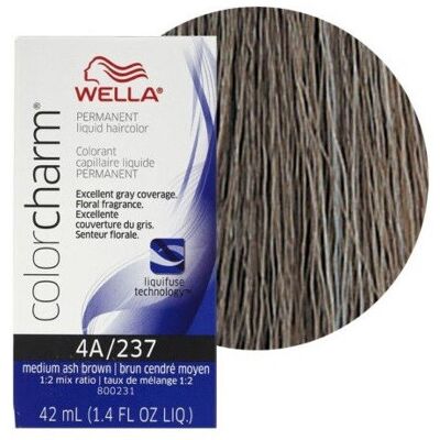 (4A) Wella 12AA Nordic Blonde Color Charm Permanent Liquid Haircolor (4A) Wella 12AA Nordic Blonde Color Charm Permanent Liquid Haircolor