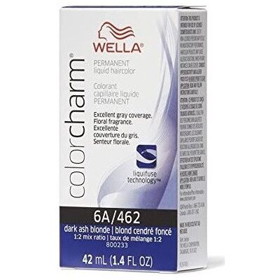 (6A/462) Wella 12AA Nordic Blonde Color Charm Permanent Liquid Haircolor (6A/462) Wella 12AA Nordic Blonde Color Charm Permanent Liquid Haircolor