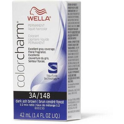 (3A) Wella 9A Pale Ash Blonde Color Charm Permanent Liquid Haircolor & Developer (3A) Wella 9A Pale Ash Blonde Color Charm Permanent Liquid Haircolor & Developer