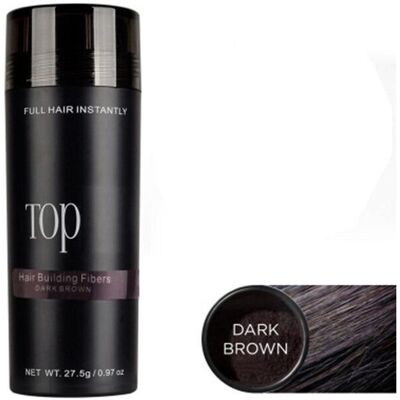TOPPIK (Black) Authentic Keratin Hair Fibers Spray 27.5g Colorful Powder Hair Loss Buil TOPPIK (Black) Authentic Keratin Hair Fibers Spray 27.5g Colorful Powder Hair Loss Buil