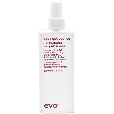 EVO Baby Got Bounce Curl Treatment - Deep Nourishing Hair Mask for Curly & Wavy Hair EVO Baby Got Bounce Curl Treatment - Deep Nourishing Hair Mask for Curly & Wavy Hair