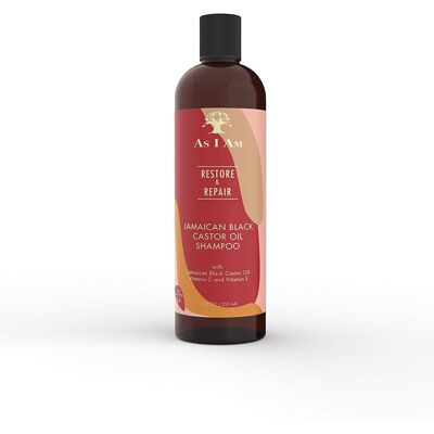 As I Am Restore & Repair Castor Oil Shampoo (355ml) As I Am Restore & Repair Castor Oil Shampoo (355ml)