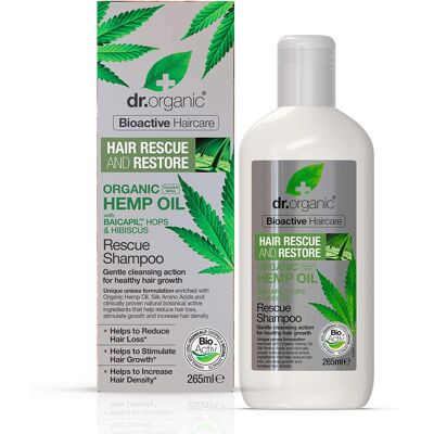 Dr.Organic Hanföl Rettungsshampoo - Regenerating - Vegan & Cruelty-Free Dr.Organic Hanföl Rettungsshampoo - Regenerating - Vegan & Cruelty-Free