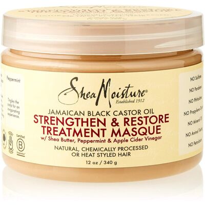 Shea Moisture amaican Black Castor Oil Strengthen Grow and Restore Treatment Mas Shea Moisture amaican Black Castor Oil Strengthen Grow and Restore Treatment Mas