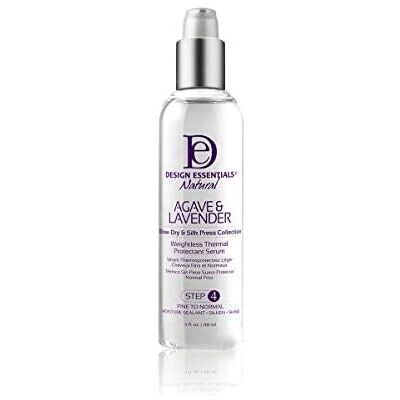 Design Essentials Agave & Lavender Weightless Thermal Protectant Serum - 4oz Design Essentials Agave & Lavender Weightless Thermal Protectant Serum - 4oz