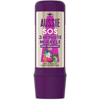 Aussie - 3 Minute Miracle SOS Kiss Of Life - Vegan - Hair Mask Aussie - 3 Minute Miracle SOS Kiss Of Life - Vegan - Hair Mask