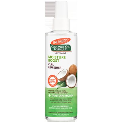Palmer's Coconut Oil Formula Moisture Boost Curl Refresher Spray, 8.5 fl. oz Palmer's Coconut Oil Formula Moisture Boost Curl Refresher Spray, 8.5 fl. oz