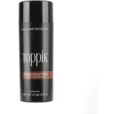 (MEDIUM BROWN) Toppik Hair Loss Building Fibers Wholesale 10 PACK (MEDIUM BROWN) Toppik Hair Loss Building Fibers Wholesale 10 PACK