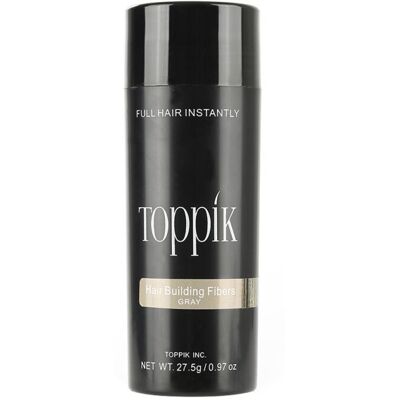 (GRAY) Toppik Hair Loss Building Fibers Wholesale 10 PACK (GRAY) Toppik Hair Loss Building Fibers Wholesale 10 PACK