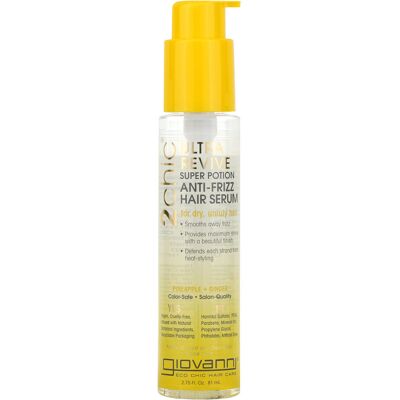 Giovanni, 2chic, Ultra-Revive Super Potion Anti-Frizz Hair Serum, Pineapple & Gi Giovanni, 2chic, Ultra-Revive Super Potion Anti-Frizz Hair Serum, Pineapple & Gi