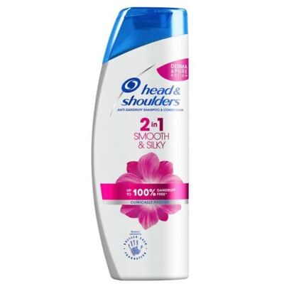 Head & Shoulders Anti-Dandruff 2-In-1 Shampoo & Conditioner Smooth & Silky 450ml Head & Shoulders Anti-Dandruff 2-In-1 Shampoo & Conditioner Smooth & Silky 450ml