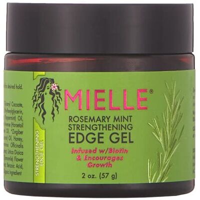 Mielle Organics Rosemary Mint Strengthening Edge Gel - Edge Gel Mielle Organics Rosemary Mint Strengthening Edge Gel - Edge Gel