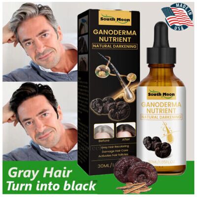 SRJ STAR Anti-Greying Hair Serum, Reverse Grey Hair Darkening Follicle Care Serum~ SRJ STAR Anti-Greying Hair Serum, Reverse Grey Hair Darkening Follicle Care Serum~