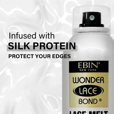 Ebin New York - Wonder Lace Bond - Biotin - 180ml - Hair Glue Ebin New York - Wonder Lace Bond - Biotin - 180ml - Hair Glue