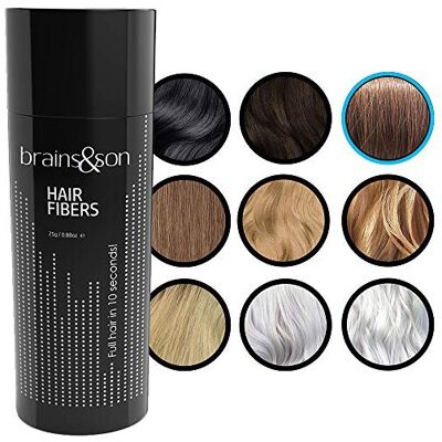 Leon Miguel Hair Fiber - Thicker Hair - Natural Look - 25g Leon Miguel Hair Fiber - Thicker Hair - Natural Look - 25g