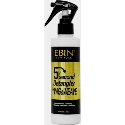 EBIN NEW YORK - 5 Second Detangler for Wig - 8.5 oz - Detangler EBIN NEW YORK - 5 Second Detangler for Wig - 8.5 oz - Detangler