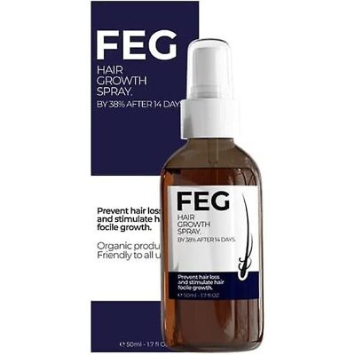 Unbranded Feg Hair Growth Spray, Nourishes Long, Thick, Strong Hair Quickly, Prevents Hair Unbranded Feg Hair Growth Spray, Nourishes Long, Thick, Strong Hair Quickly, Prevents Hair